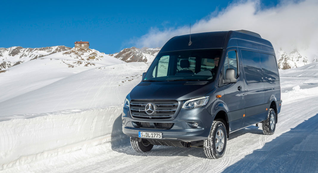 mercedes off road van