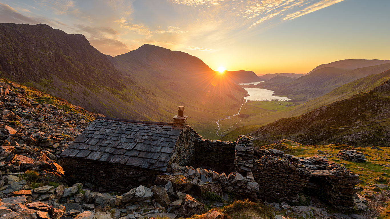 An absolutely breathtaking view of the Lake District in England