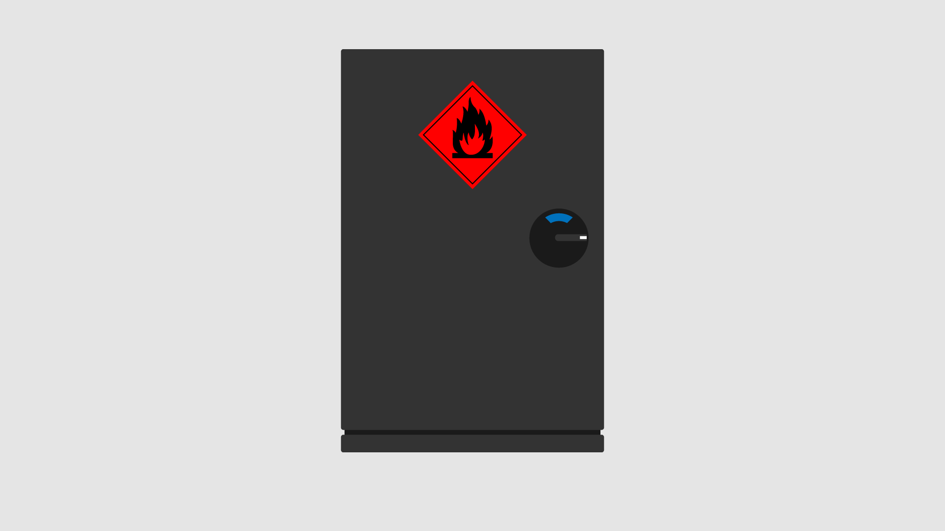campervan gas saftey locker