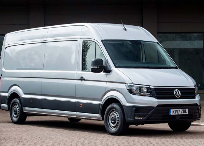 Campervan Sizes and Types 24 Large Campervan: V.W. Crafter