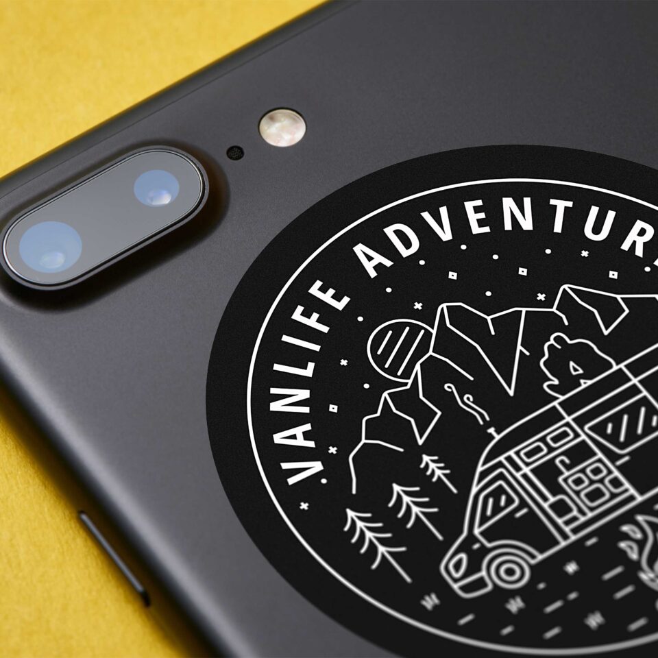 VanLife Adventure Sticker