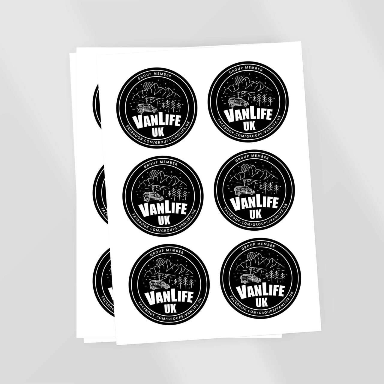 VanLife UK Sticker Campervan Facebook Group