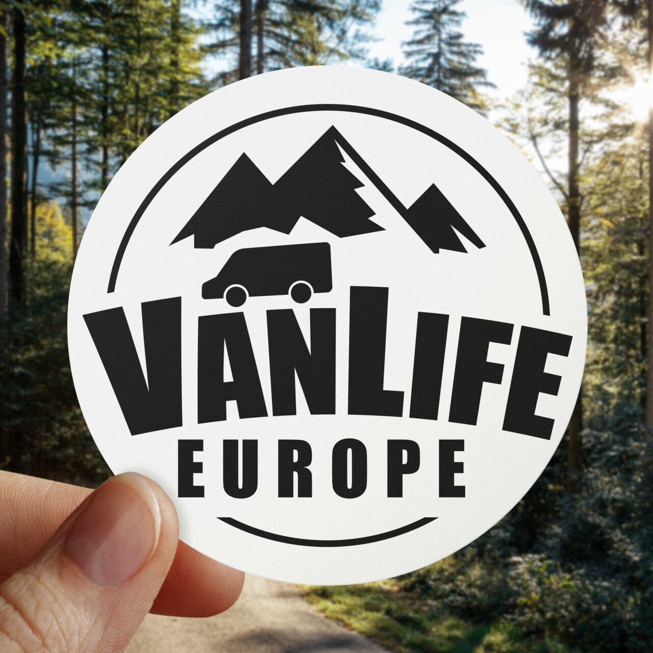 VanLife Europe Facebook Sticker Campervan Decal