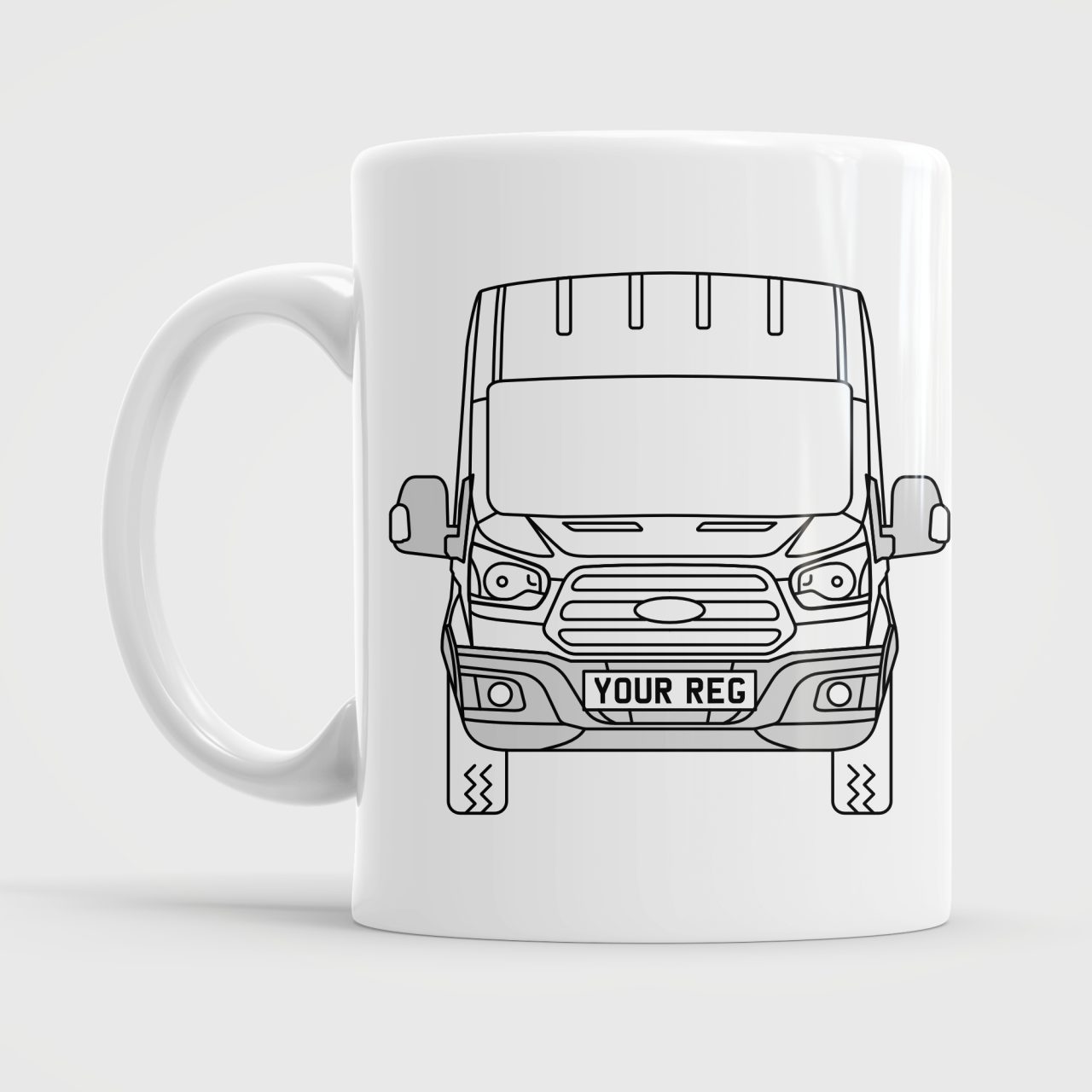 Ford Transit Ceramic Mug Cup