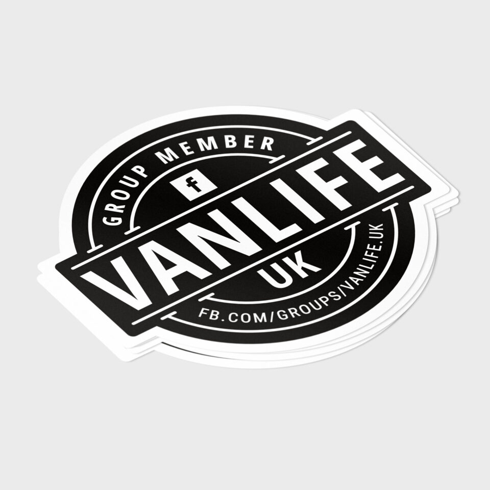 VanLife UK Sticker Campervan Sticker
