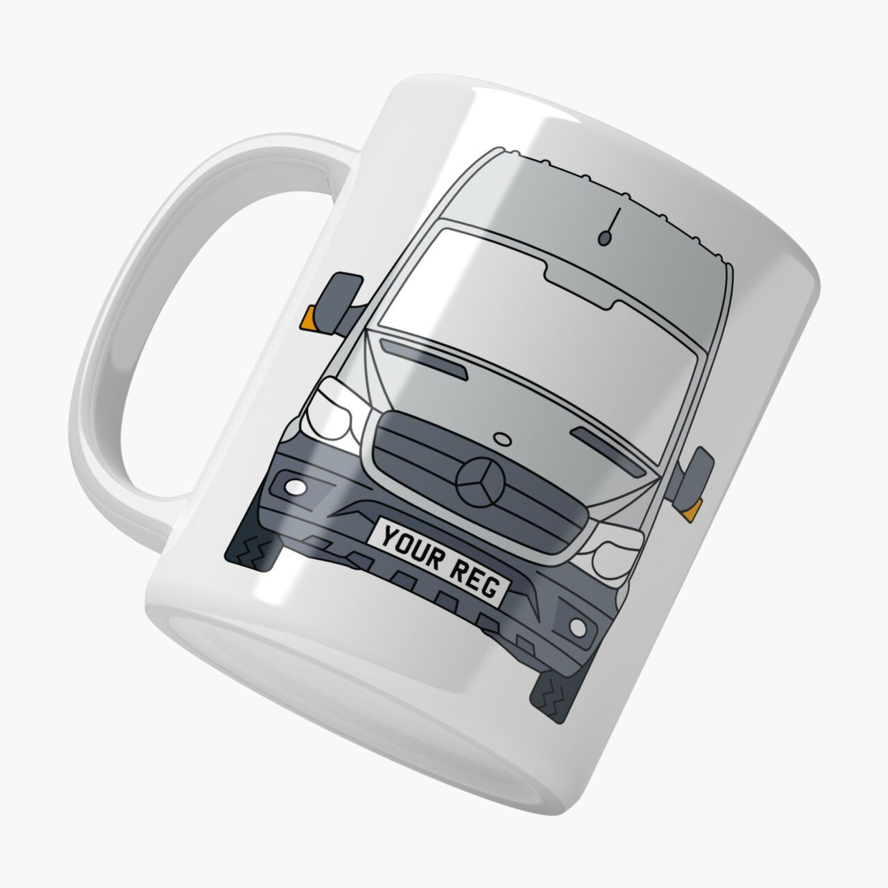 Mercedes-Benz Sprinter Ceramic Mug Cup Campervan VanLife Gift Van