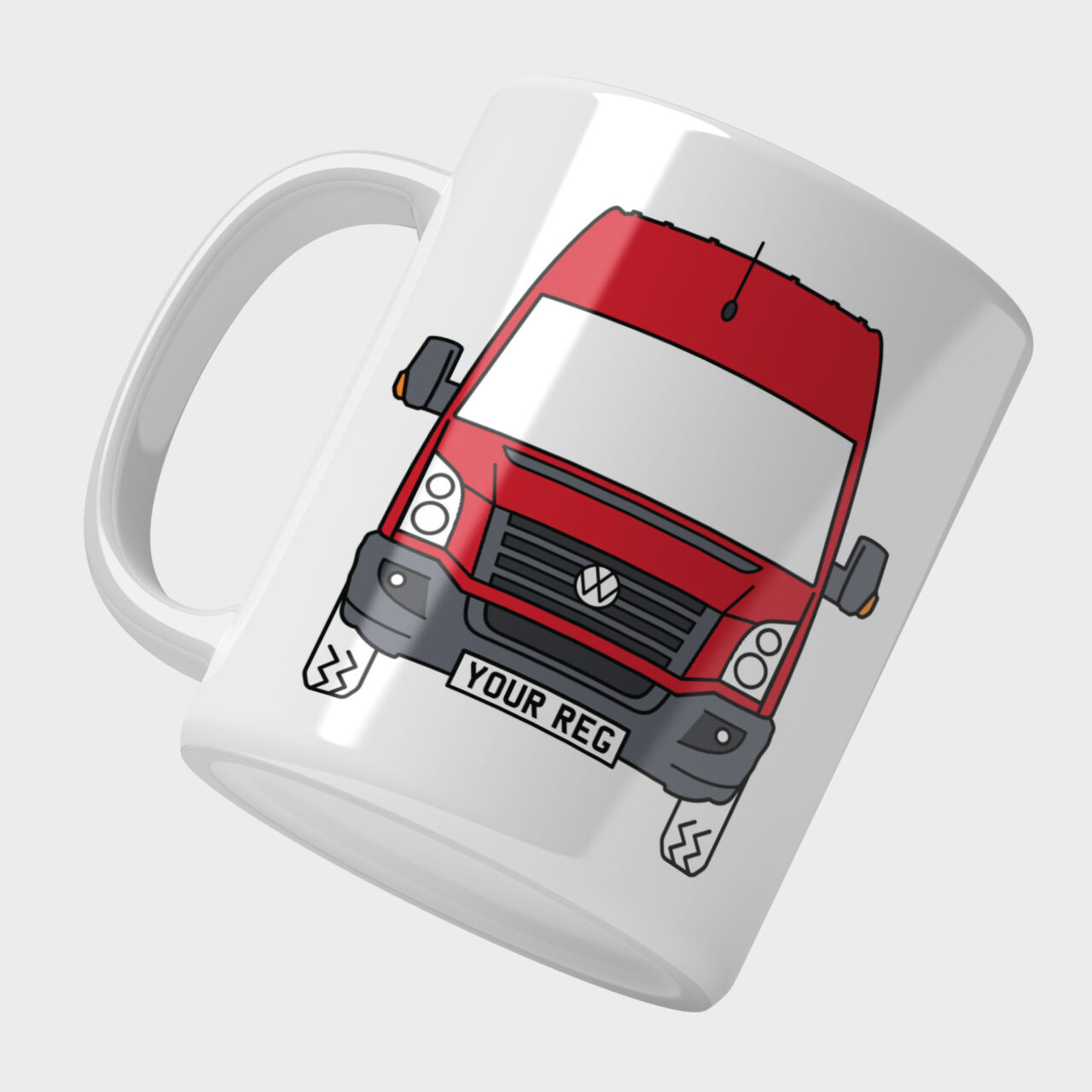 VW Volkswagen Crafter MK1 Personalised Campervan Mug Cup Gift