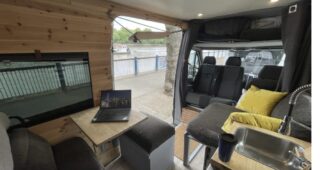 Modern, stylish and spacey VW Crafter Campervan (lwb)