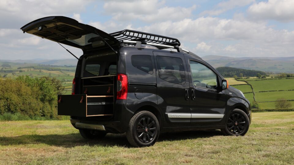 Fiat Qubo Trekking (Traction Plus) Microcamper, complete camping package
